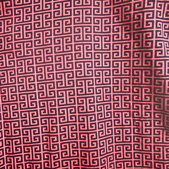 Chinese Laundry pink chinos with navy design size 12 - Picture 2 of 8